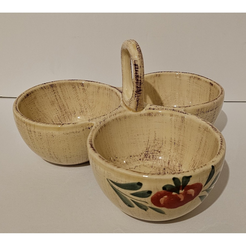 Ceramiche Alfa Condiment Serving Bowl Made In Italy